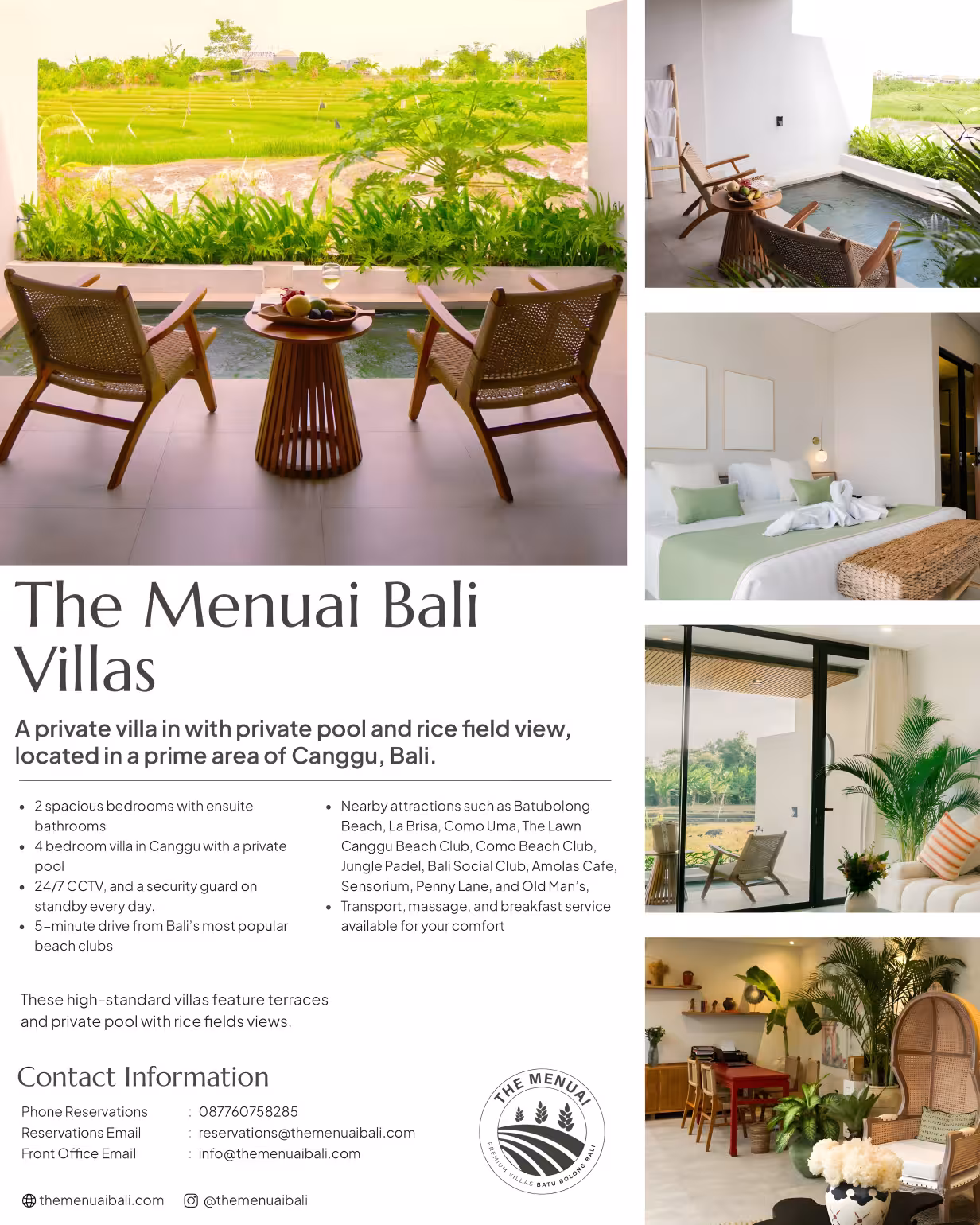 Вилла, 2 спальни