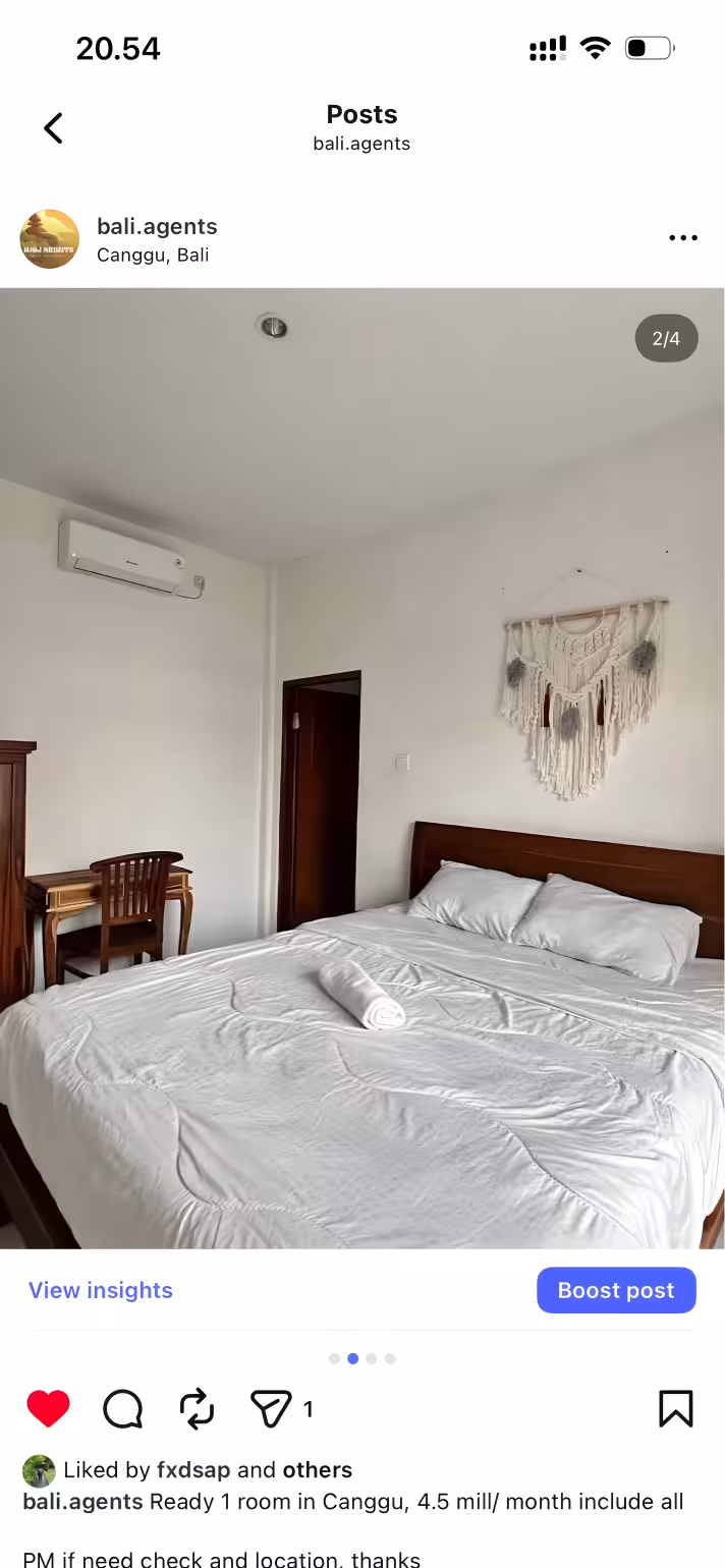 Апартаменты, 1 спальня