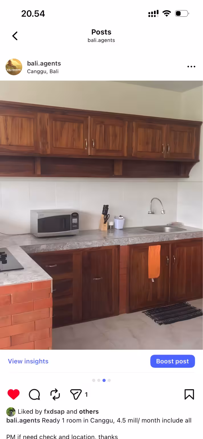 Апартаменты, 1 спальня