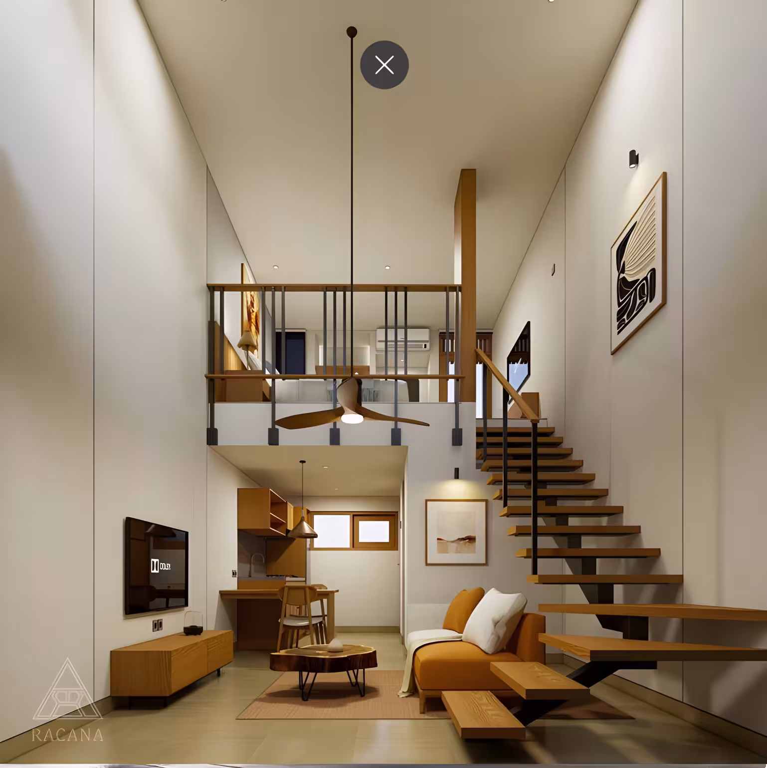 Вилла, 1 спальня