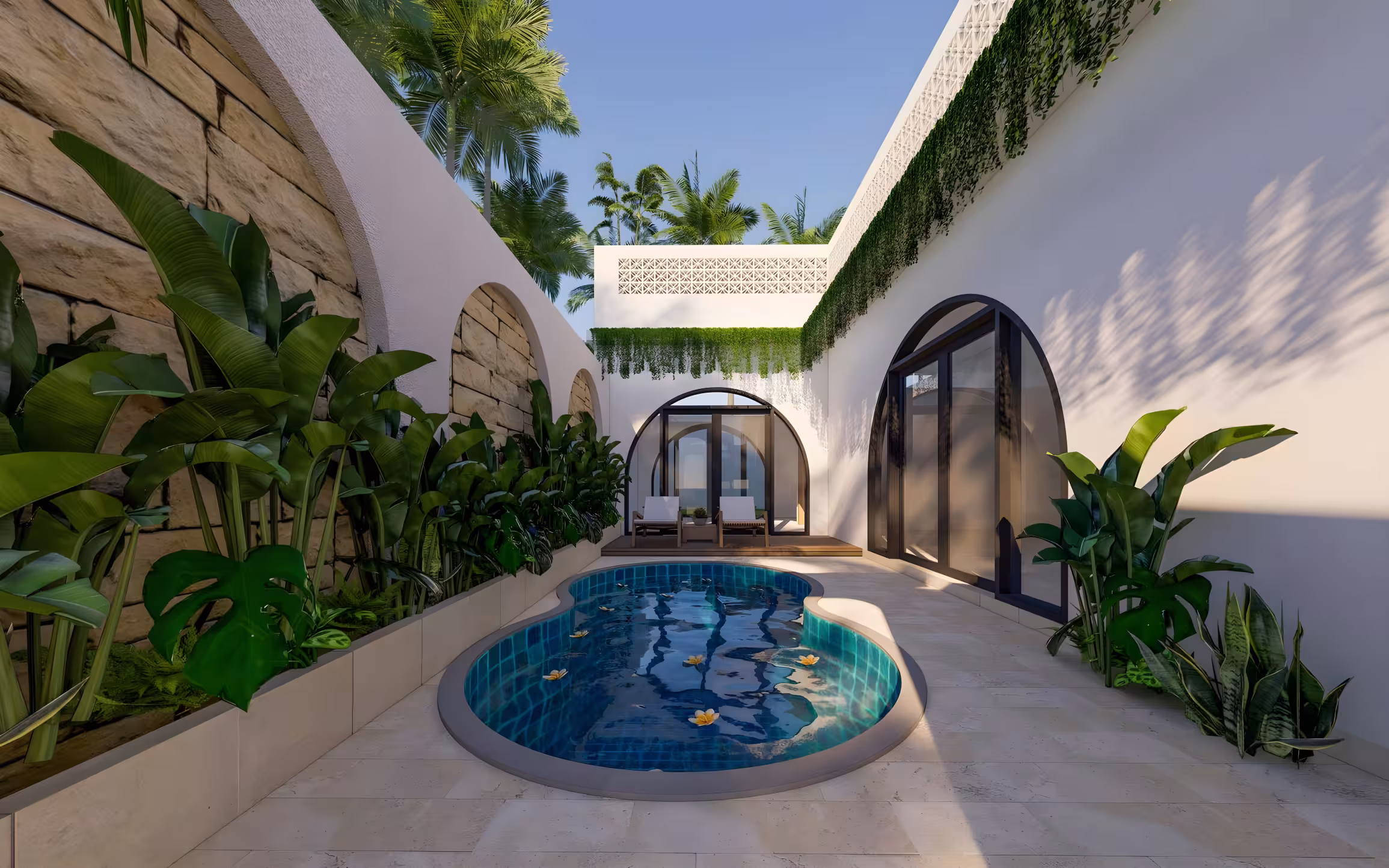 Вилла, 2 спальни