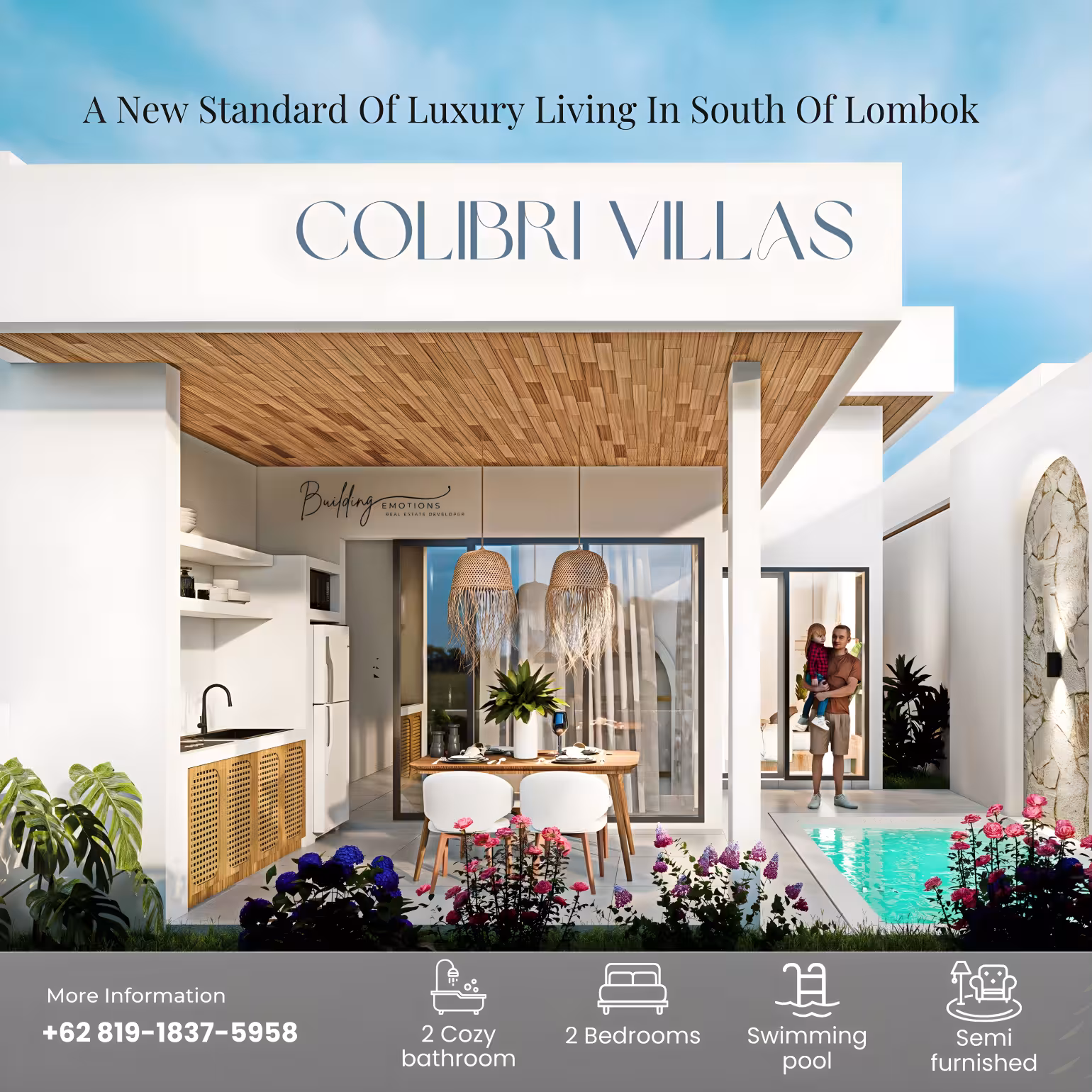 Вилла, 2 спальни