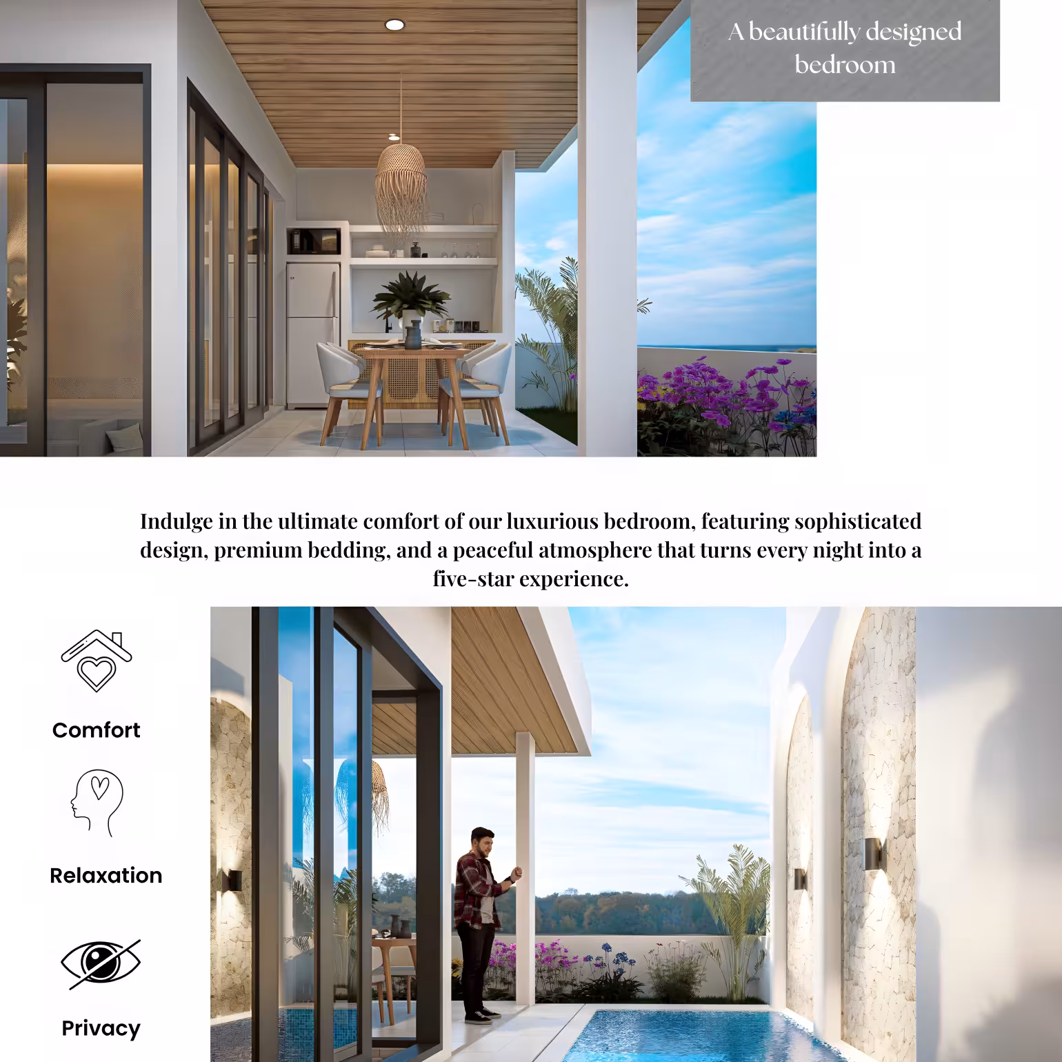 Вилла, 2 спальни