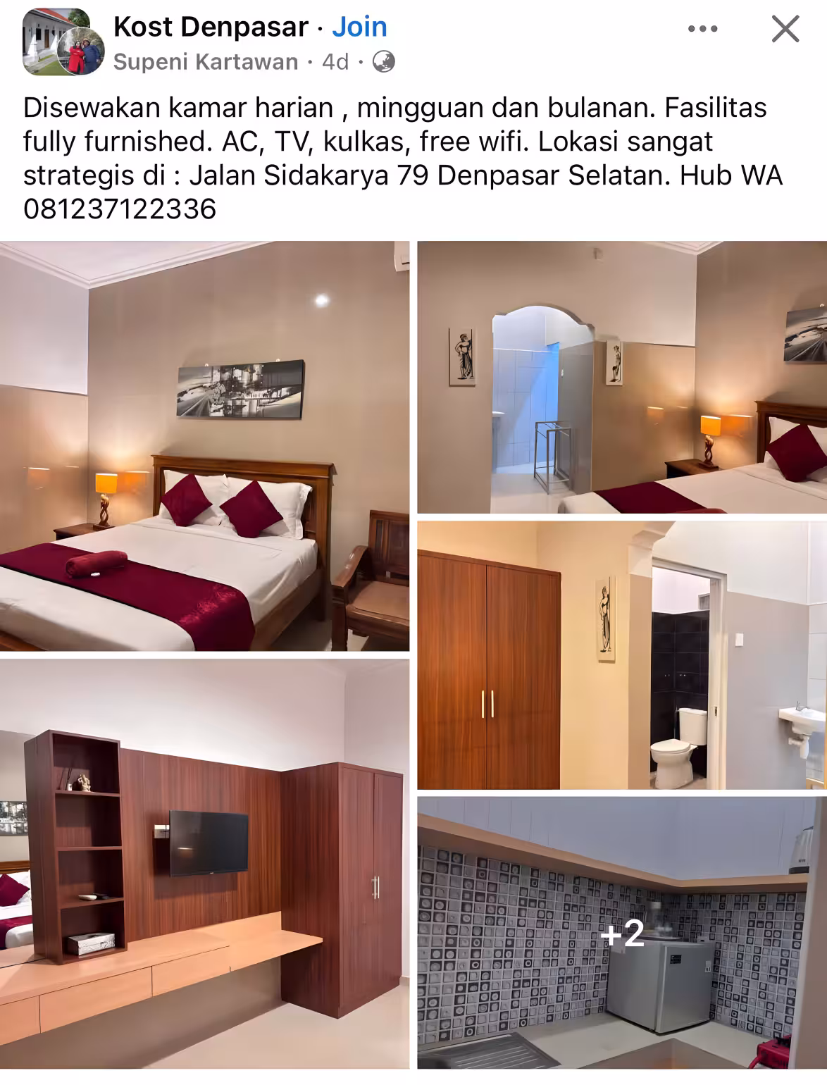 Апартаменты, 2 спальни