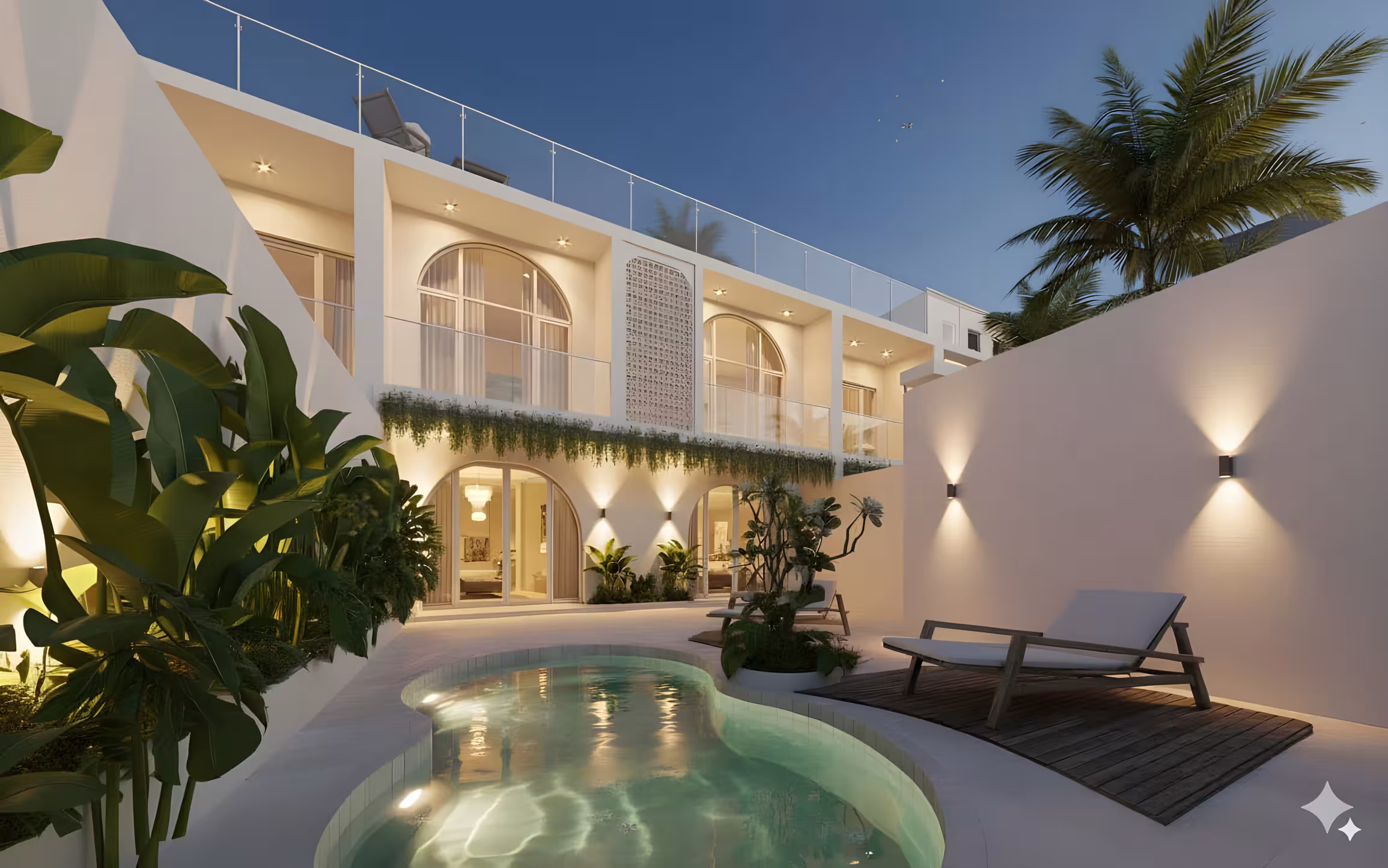 Вилла, 2 спальни