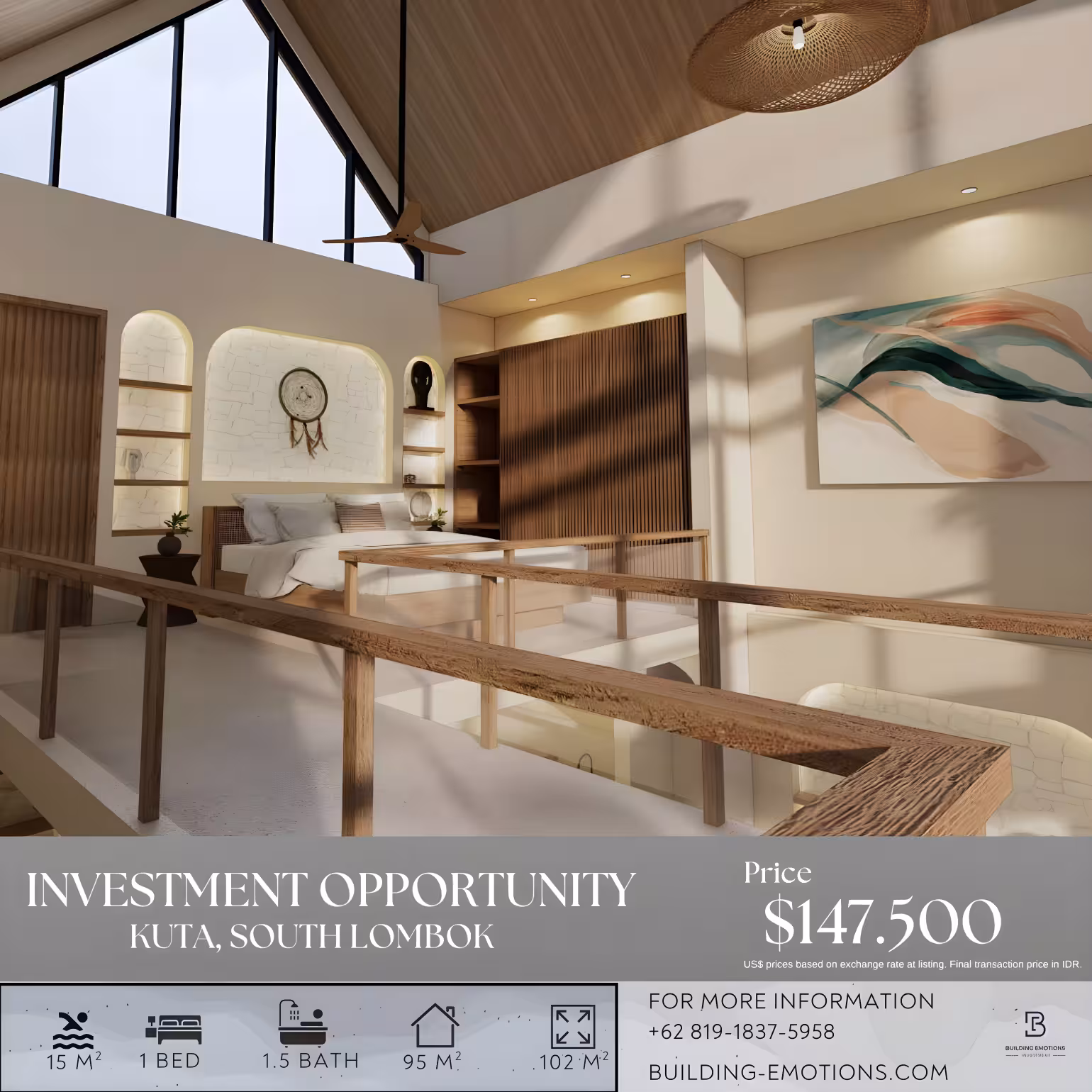 Апартаменты, 1 спальня