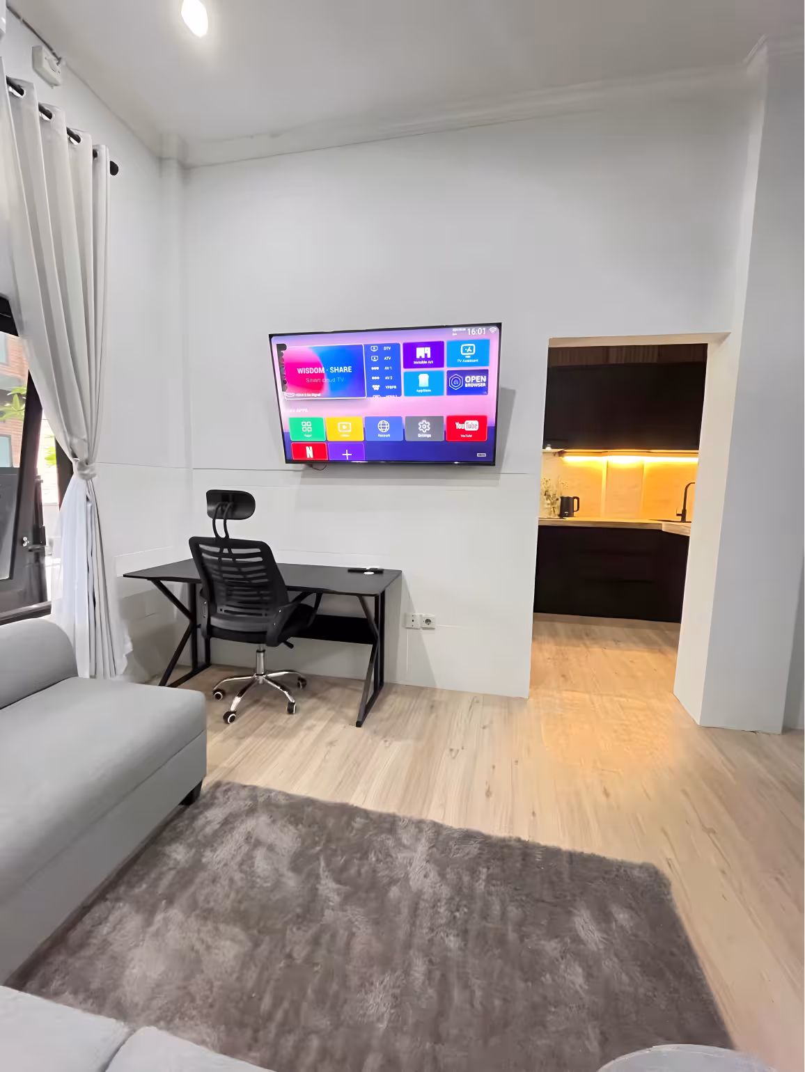 Апартаменты, 1 спальня