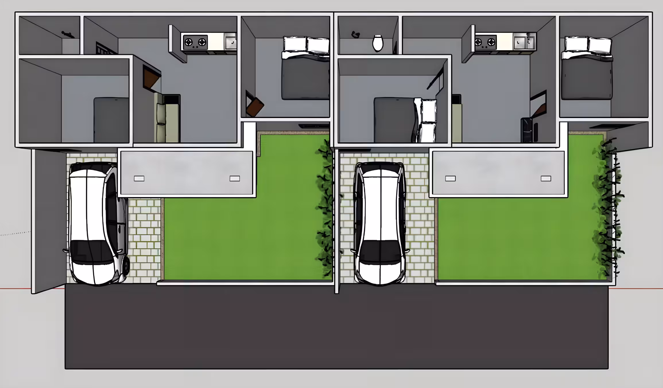 Дом, 2 спальни