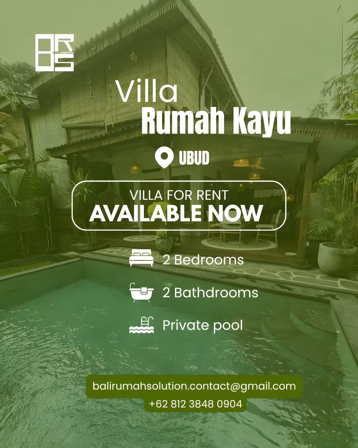 Вилла, 2 спальни