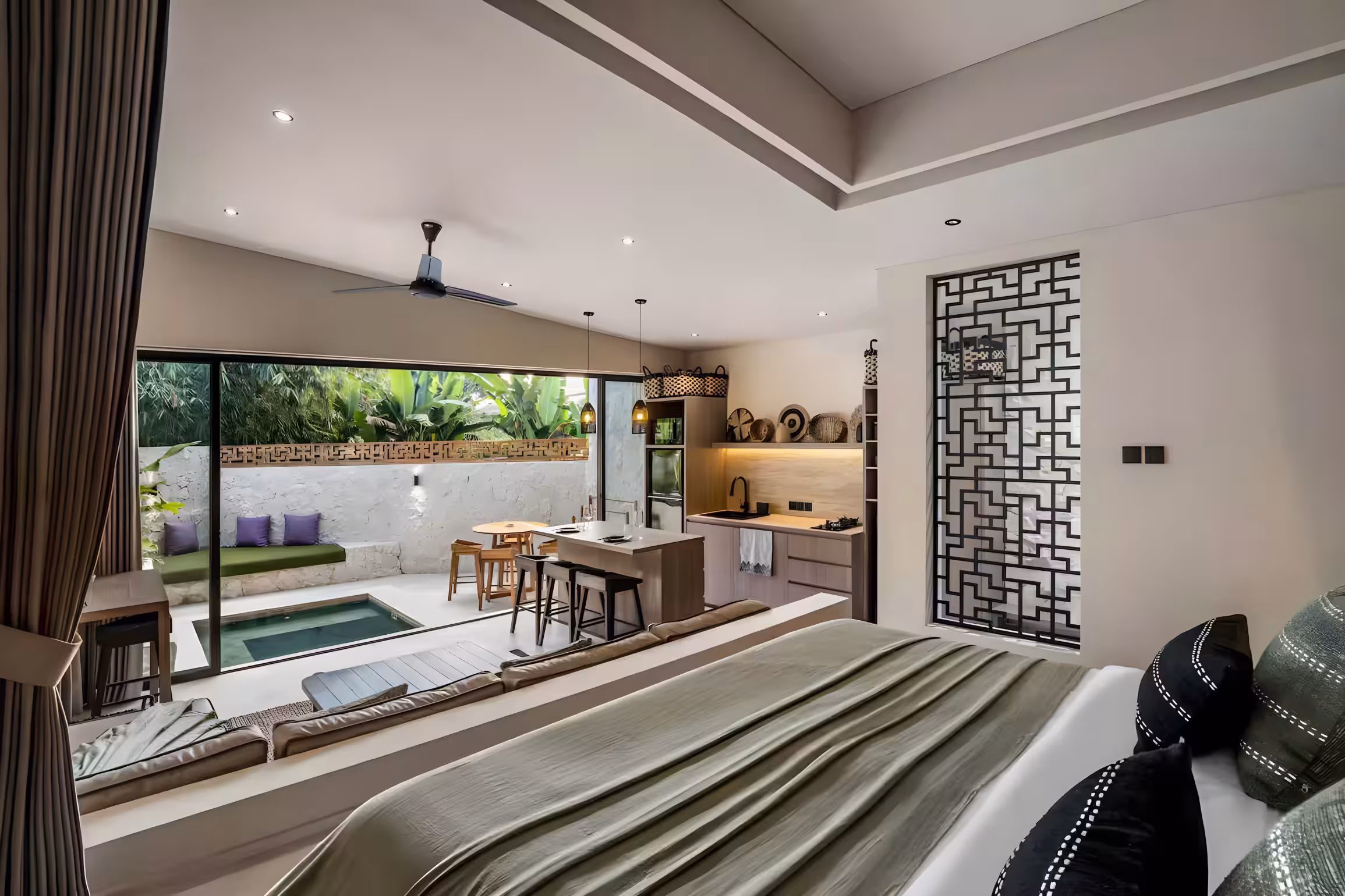 Вилла, 1 спальня