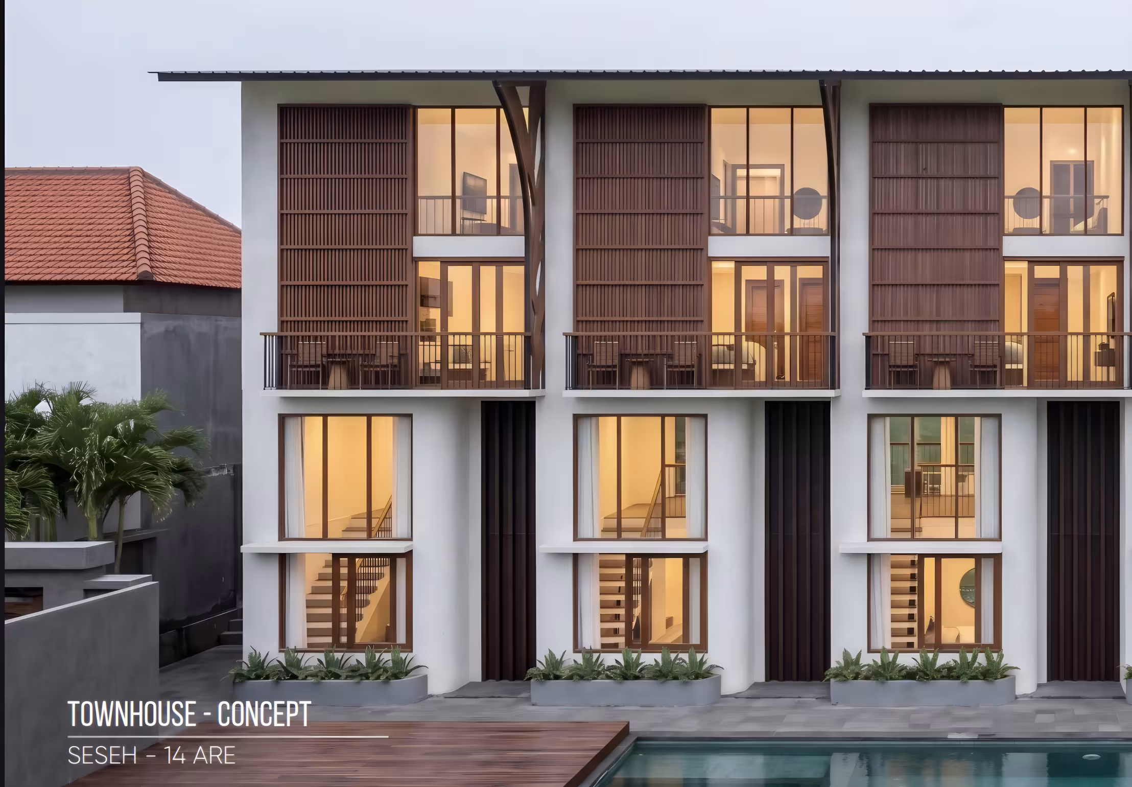 Таунхаус, 1 спальня