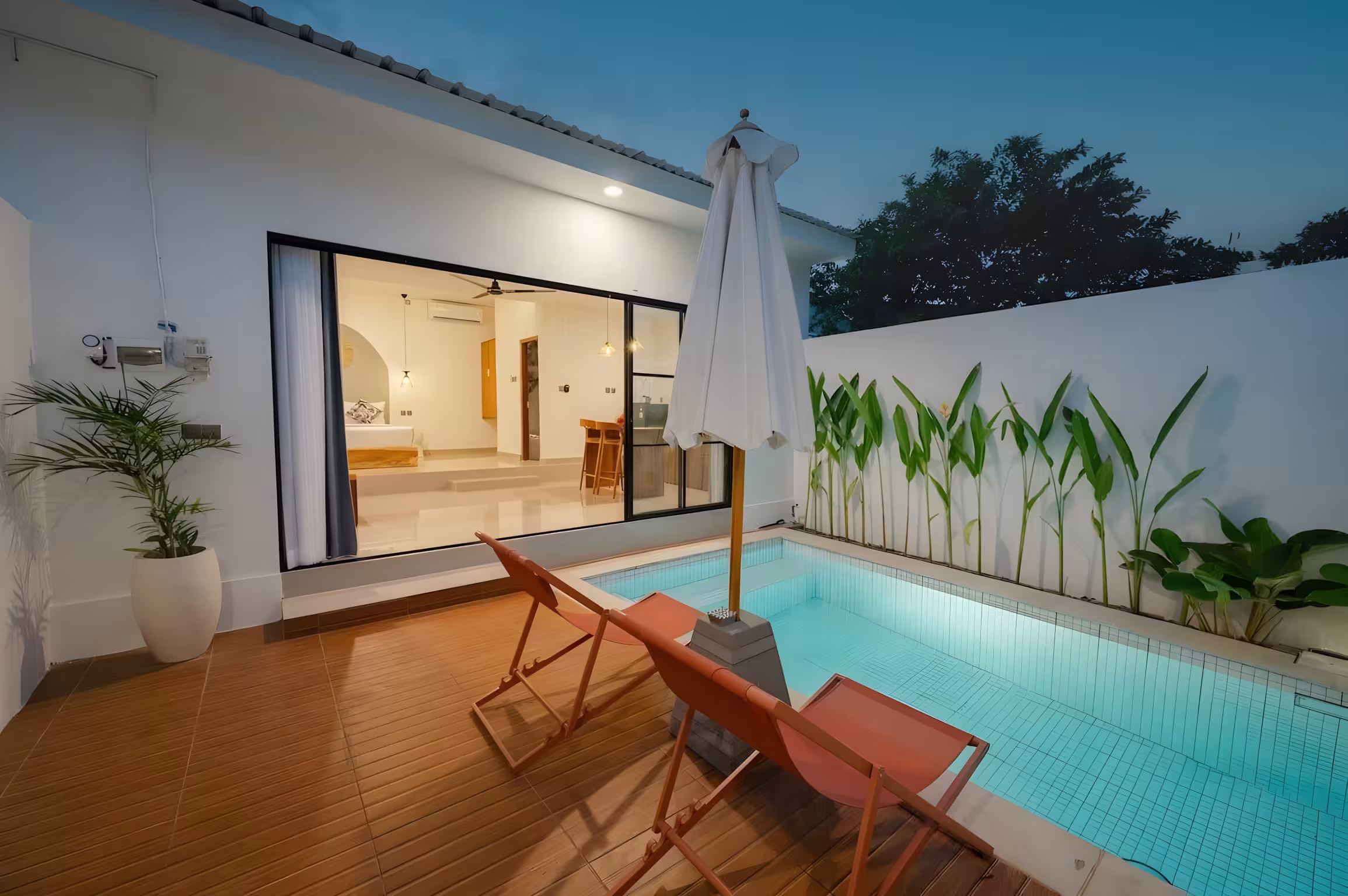 Вилла, 1 спальня