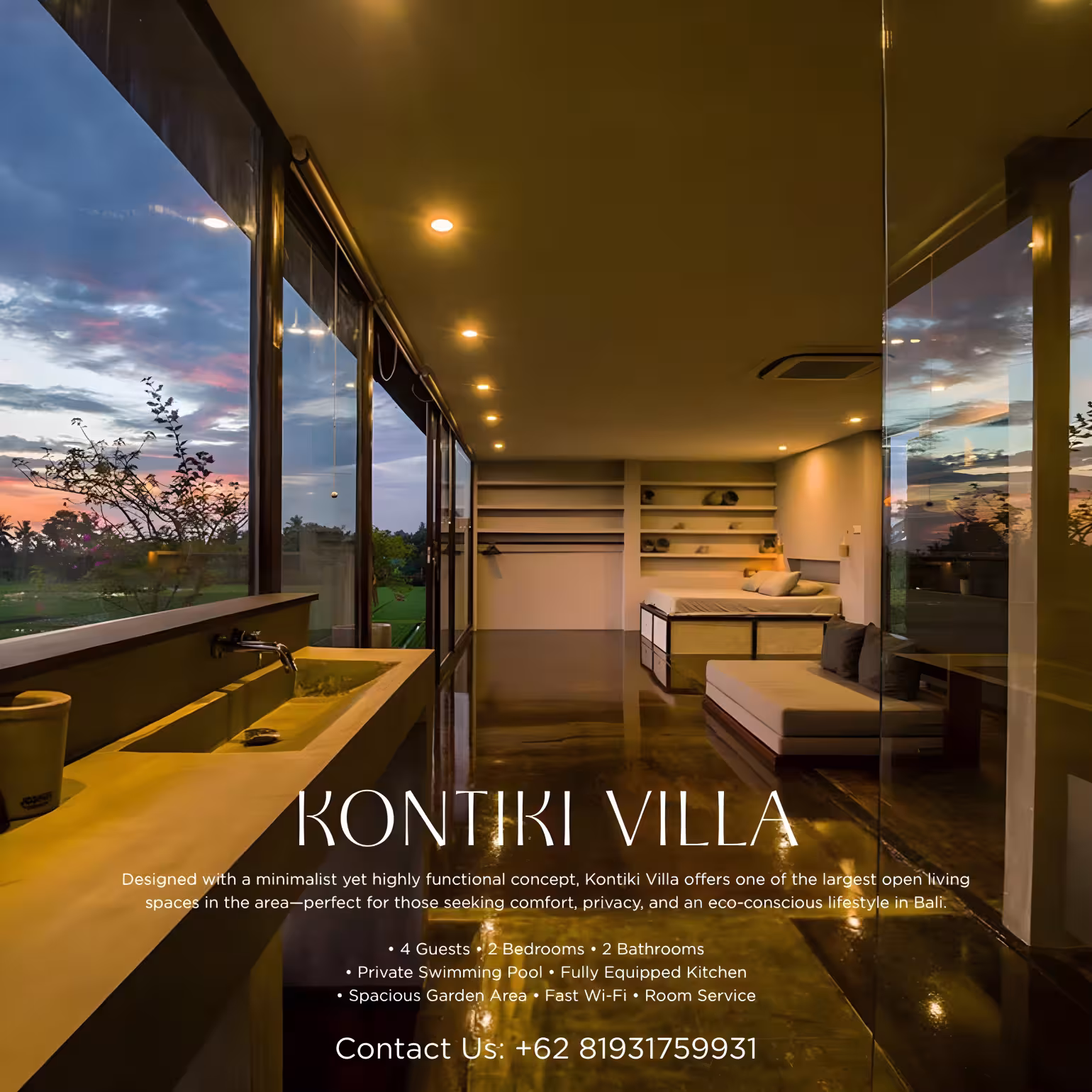 Вилла, 2 спальни