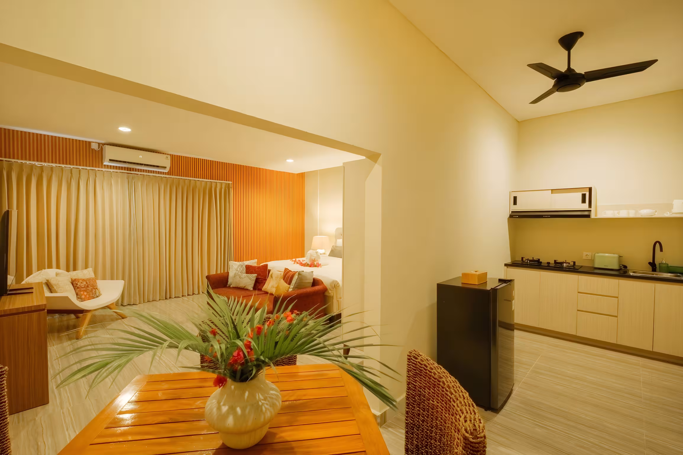 Апартаменты, 1 спальня