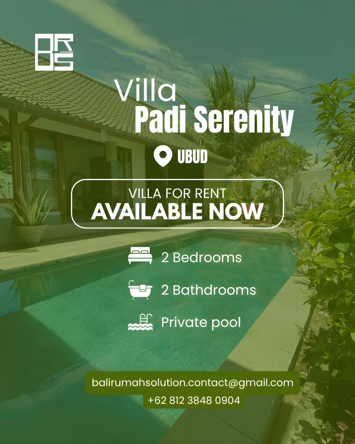 Вилла, 2 спальни