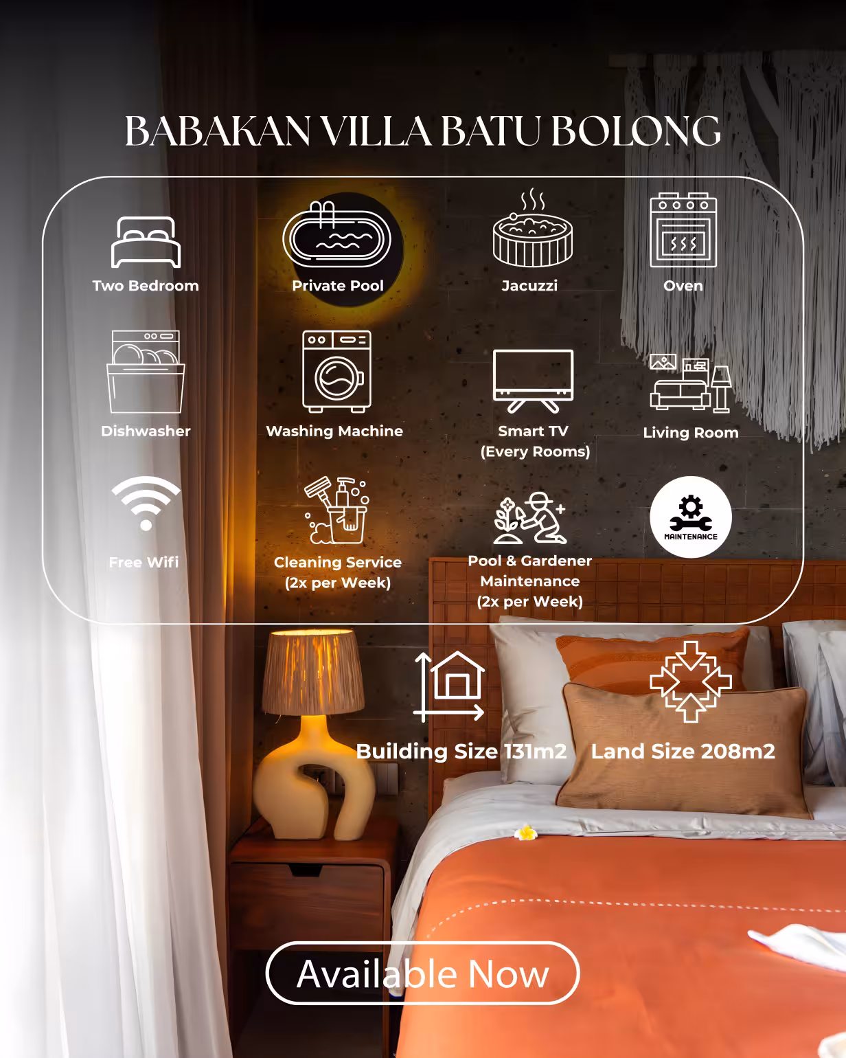 Вилла, 2 спальни