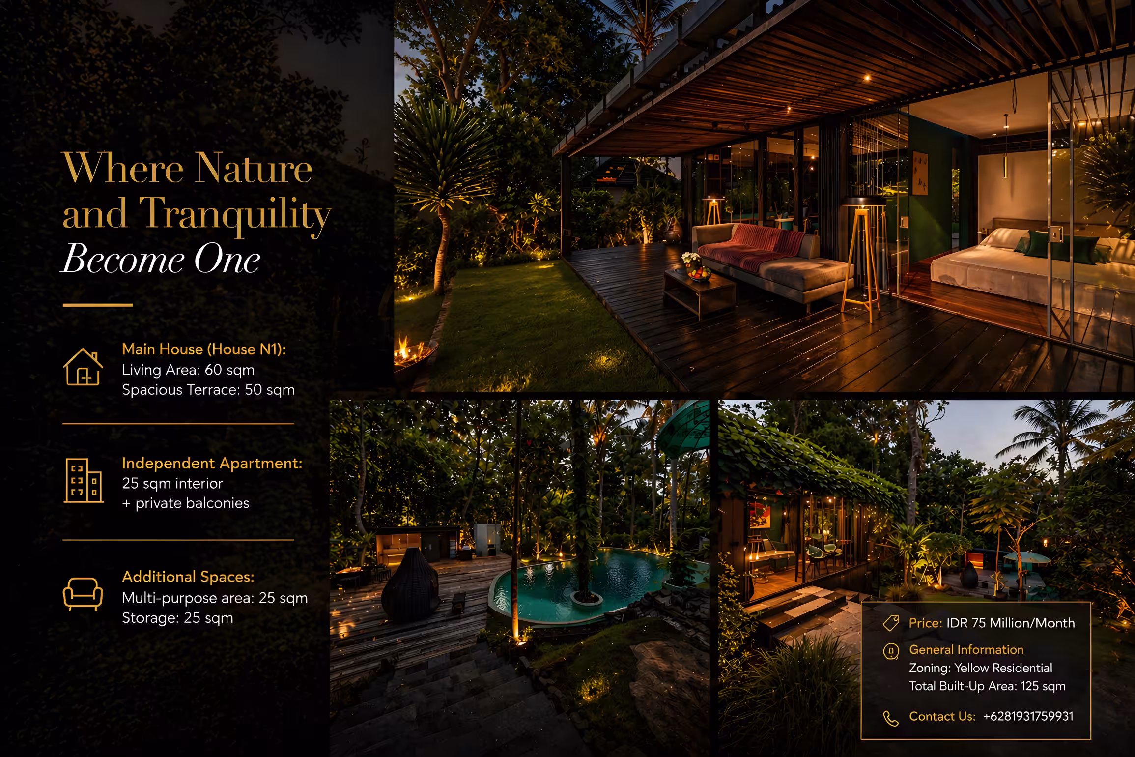 Вилла, 2 спальни