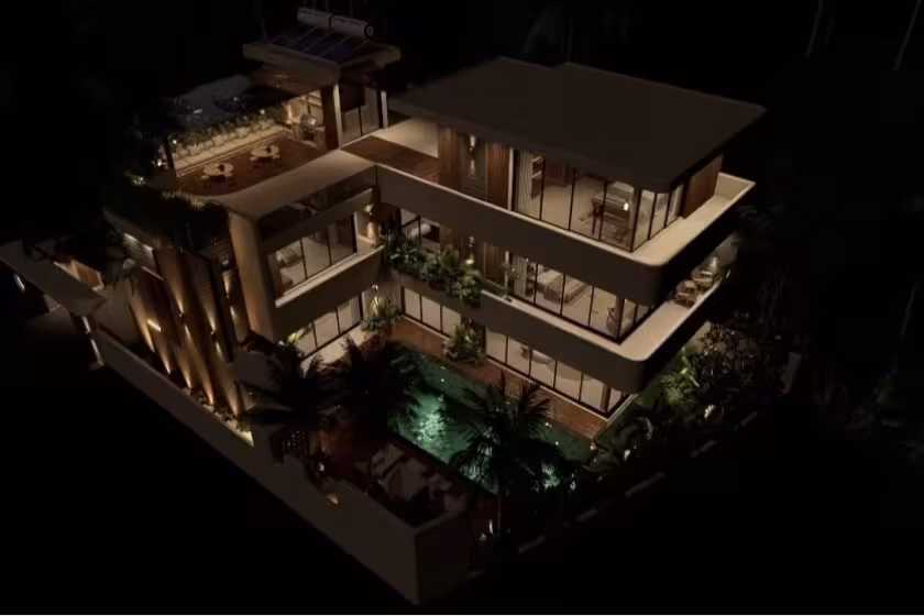 Вилла, 3 спальни