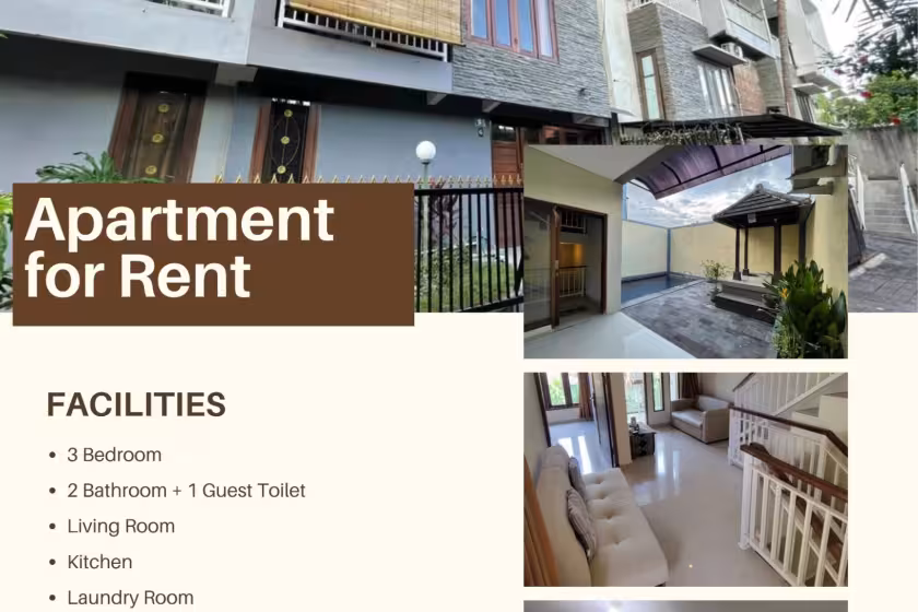 Таунхаус, 3 спальни