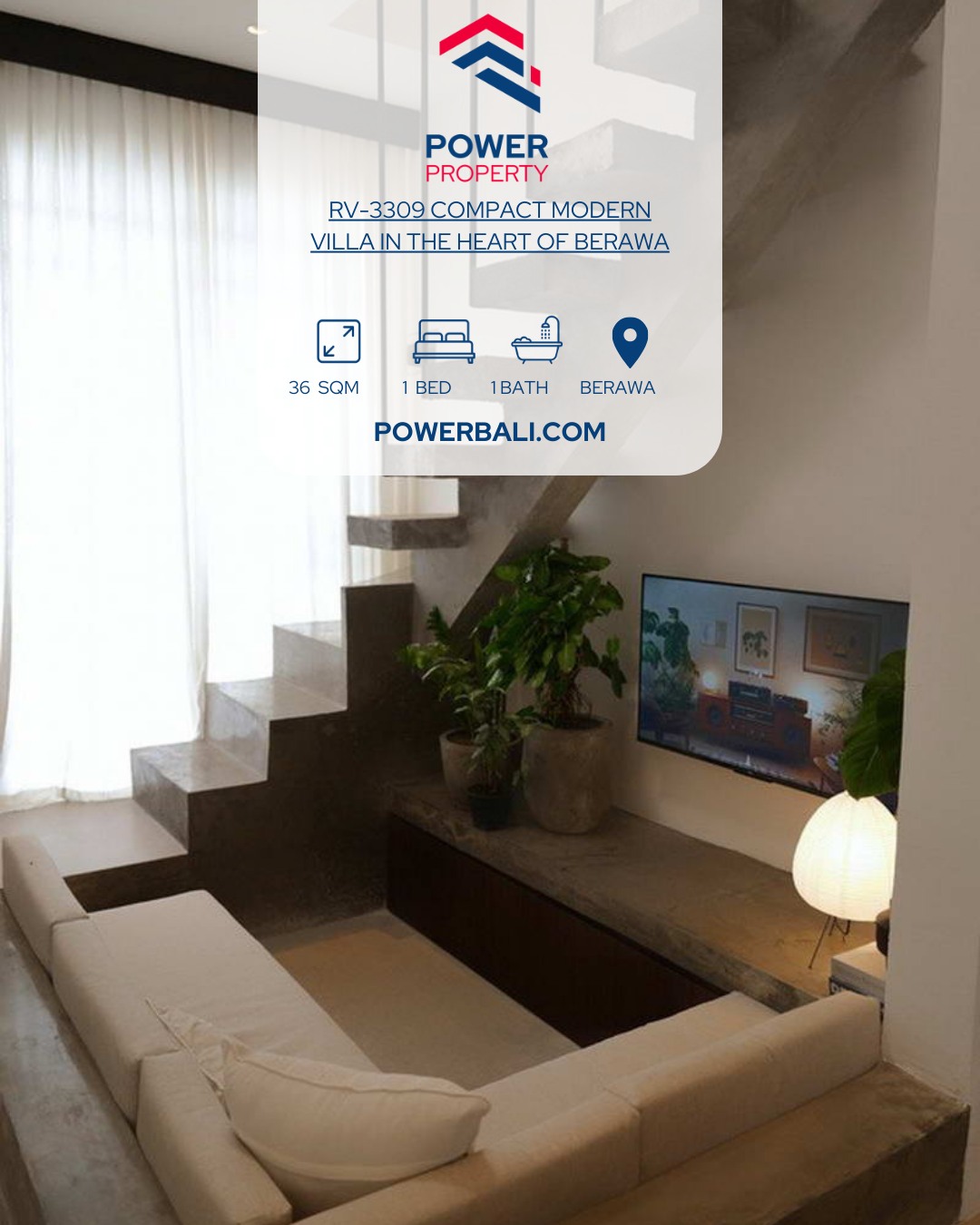 Вилла, 1 спальня