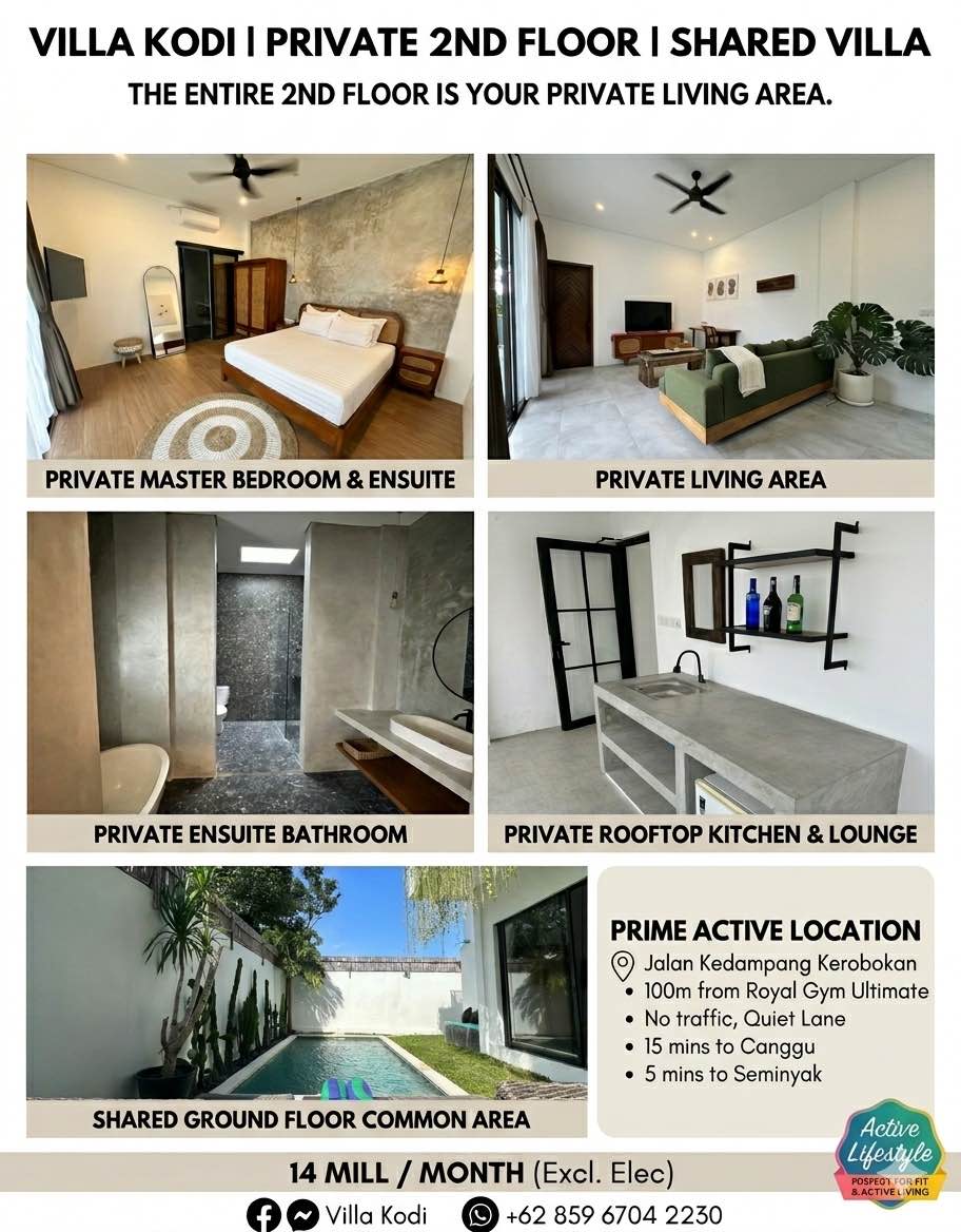 Вилла, 1 спальня