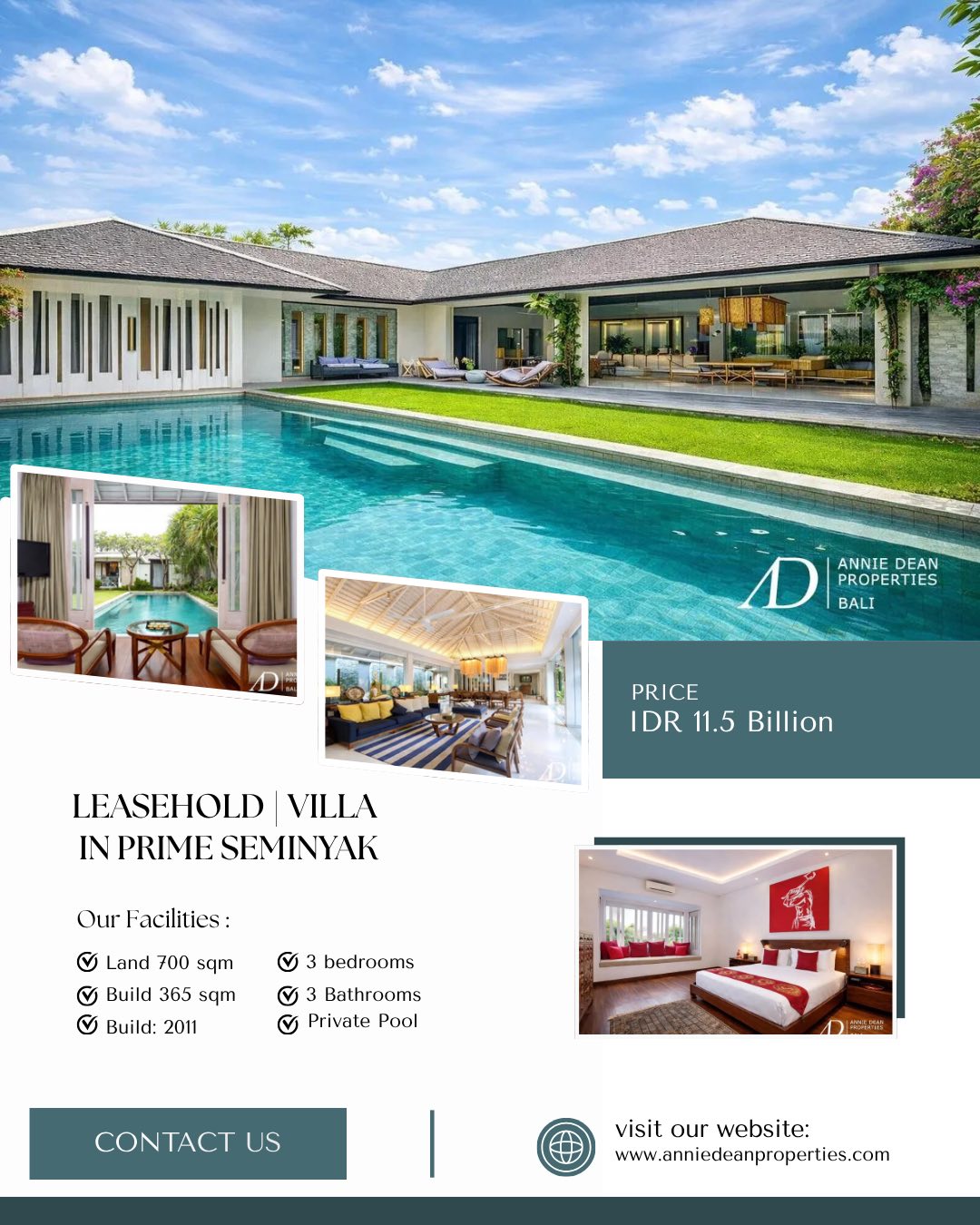 Вилла, 3 спальни