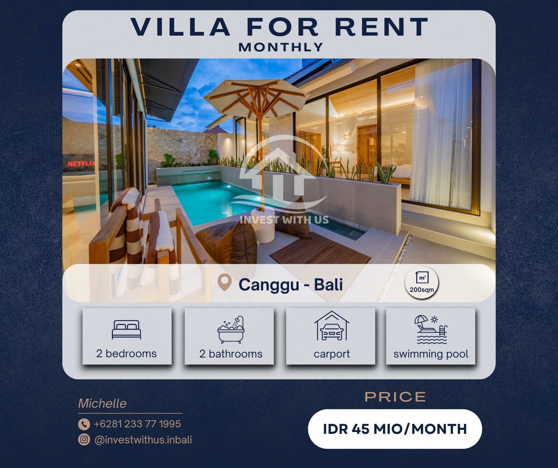 Вилла, 2 спальни