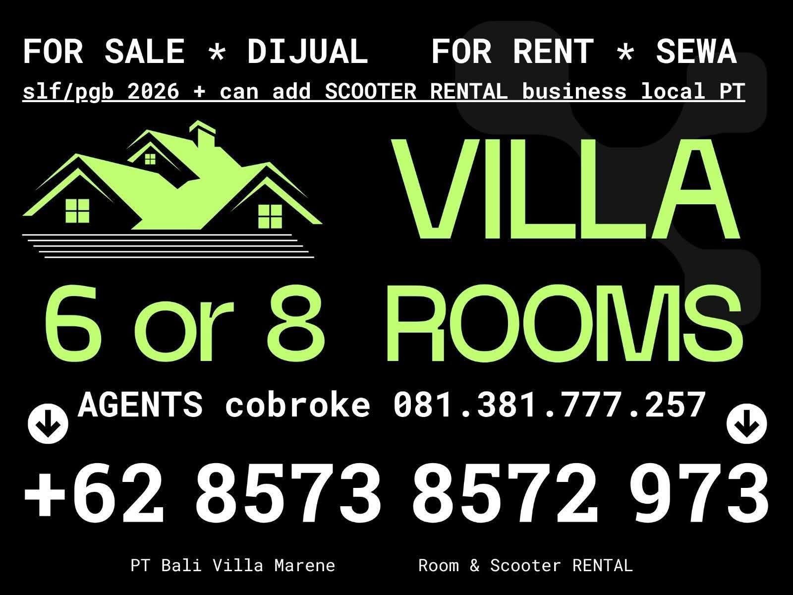 Вилла, 8 спален