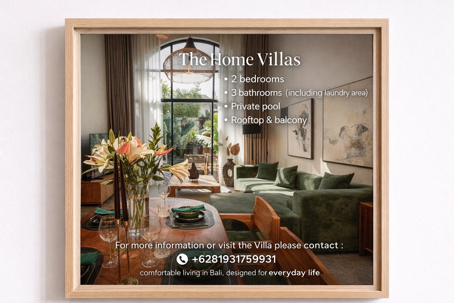 Вилла, 2 спальни