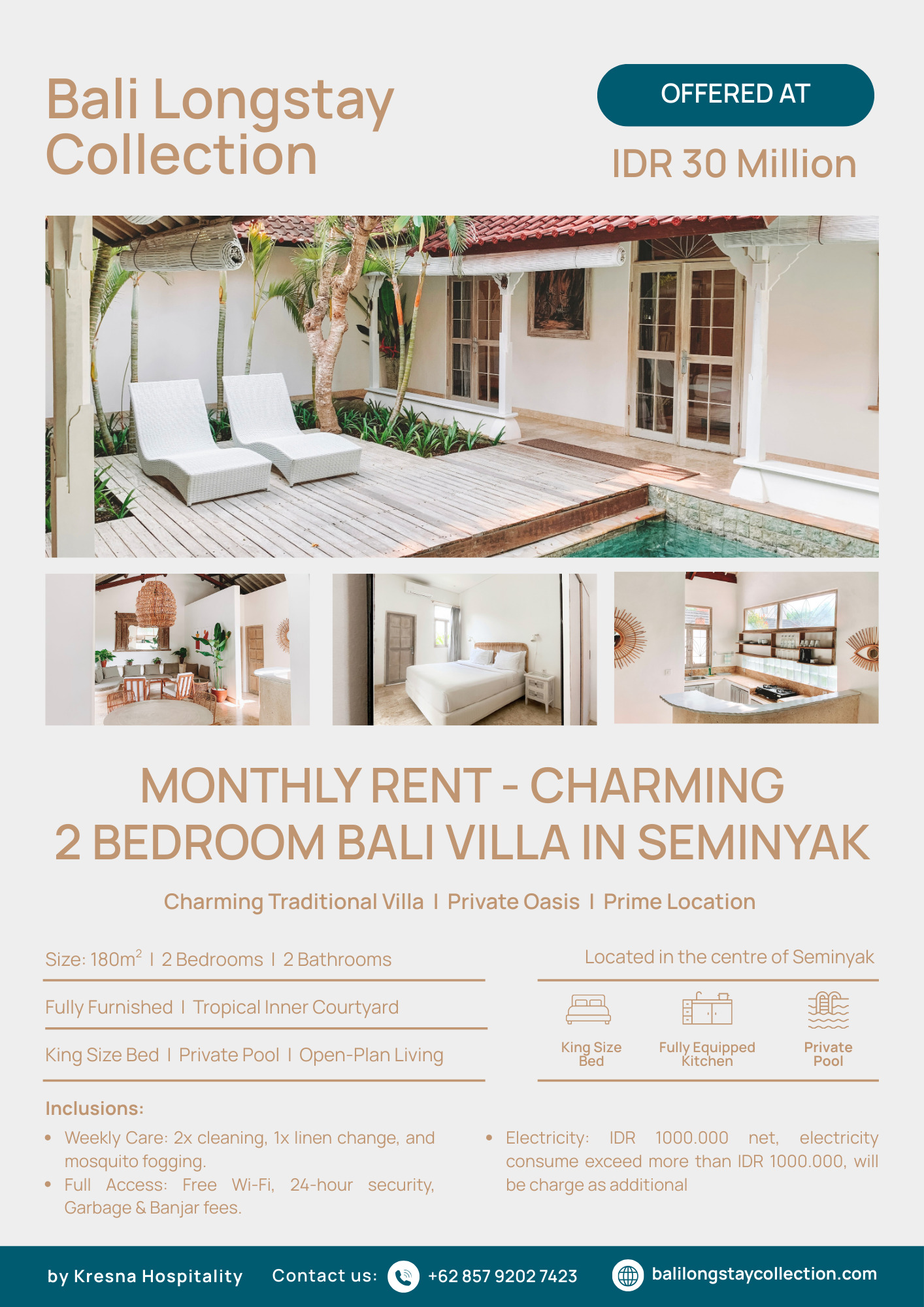 Вилла, 2 спальни